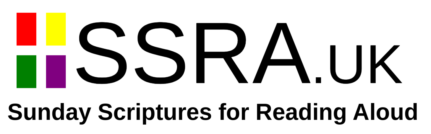 SSRA - Sunday Scriptures for Reading Aloud